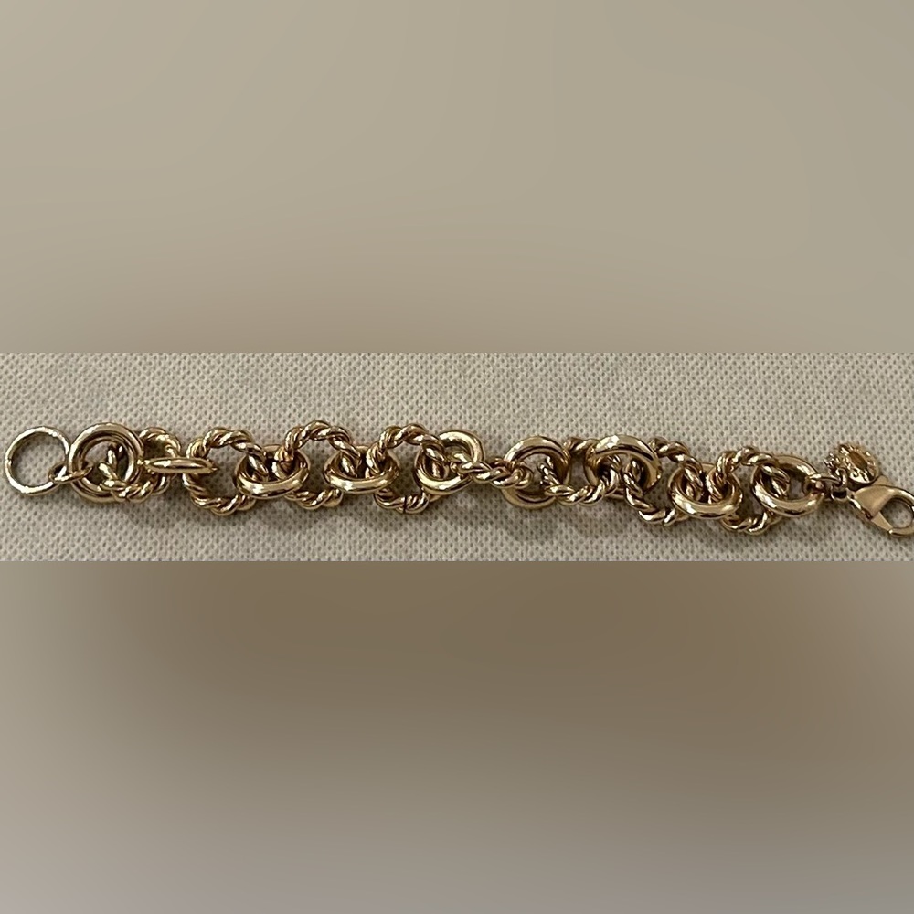 J. Crew Gold Chunky Link Bracelet
